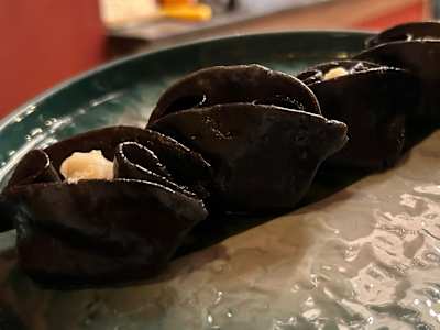 Ravioli al Nero di Seppia