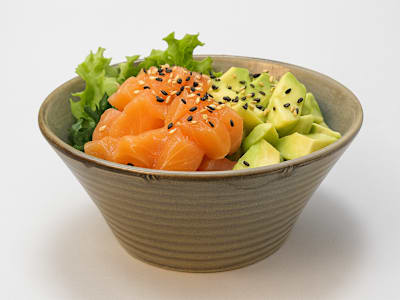 Salmon e Avocado Salad