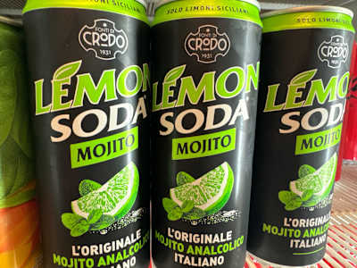 Lemon soda mojito
