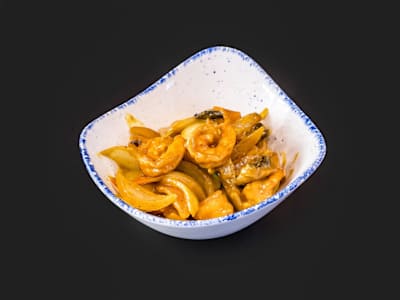 Gamberi al Curry