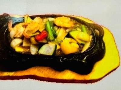 Gamberi alla Piastra