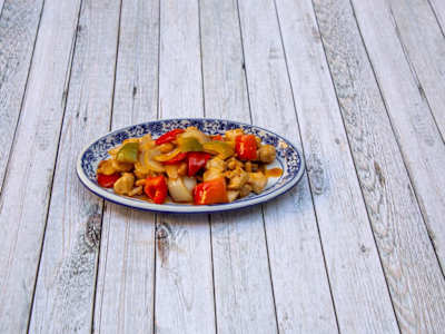 Pollo con Peperoni