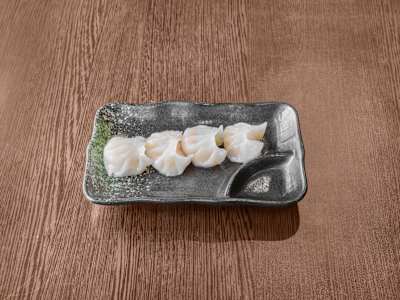Ravioli al Vapore con Gamberi