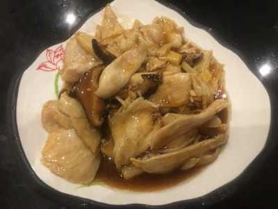 Pollo con Funghi e Bambù