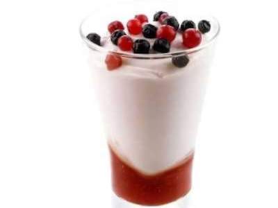 Coppa Yogurt e Frutti di Bosco