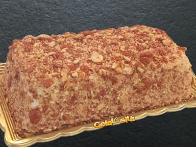 Tronchetto Mandorlato a Cioccolato