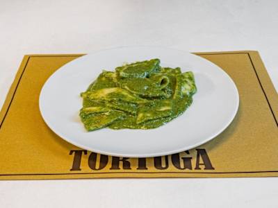 Testaroli al Pesto