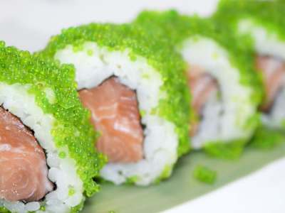 Uramaki Spicy salmon