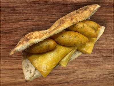 Panino con Panelle e Crocche