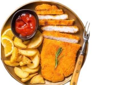 Cotoletta di Pollo 🍗 Con Patatine 🍟