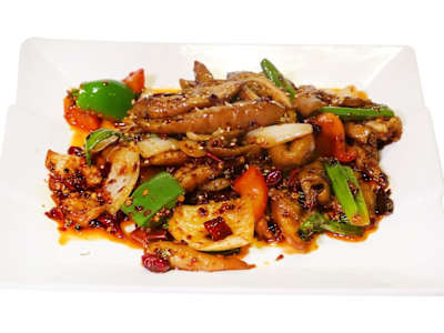 Intestino di Maiale con Peperoncini