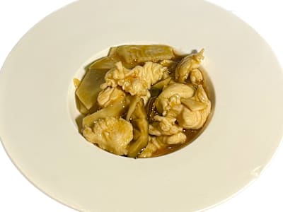 Pollo Funghi e Bambù