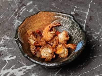 Gamberetti in Salsa e Pepe