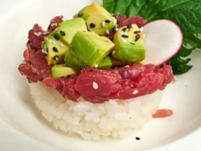Tartare di Tonno con Riso