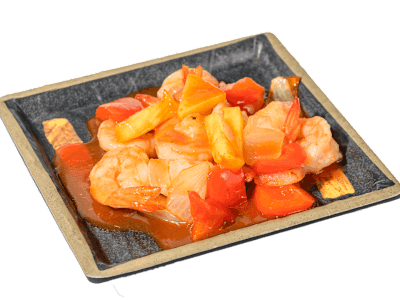 Gamberi in Salsa Agrodolce