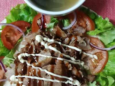 Piadina kebab tonkatsumayo e zuppa di miso