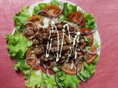 Piadina tonkatsumayo kebab