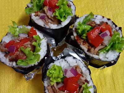 Norimaki Kebab Teriyaki Piccante