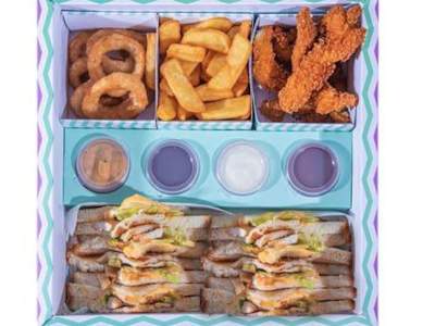 Salty Box Club Sandwich