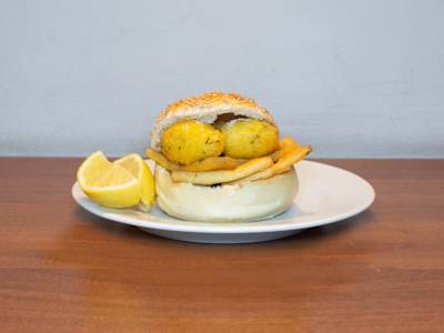 Panino con Panelle e Crocche'