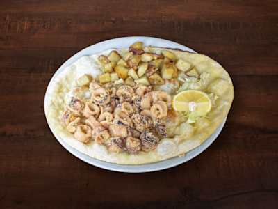 Calamari Fritti con Contorno