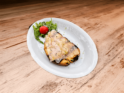 Bruschetta Co'lardo