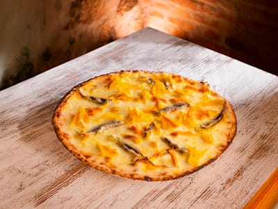 Fiori de Zucca co' l'Alici