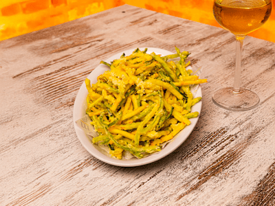 Zucchine a Fiammifero
