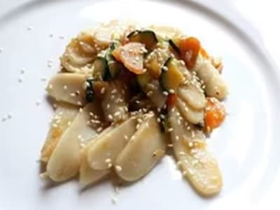 Gnocchi di Riso con Gamberi
