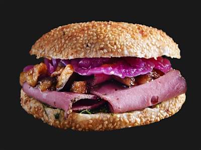 Pizburger Pastrami