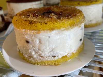 Monoporzione Ricotta e gocce di cioccolato