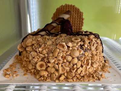 Torta Gelato alla Nocciola e Nutella