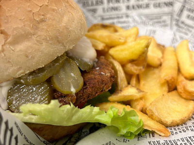 Waggy -servito con patate dippers
