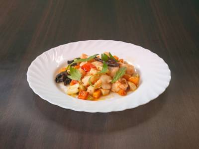 Gamberetti in Salsa Chili
