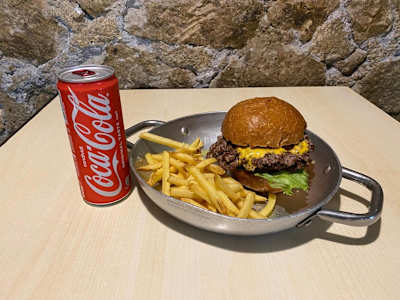 Combo Smash Cheeseburger