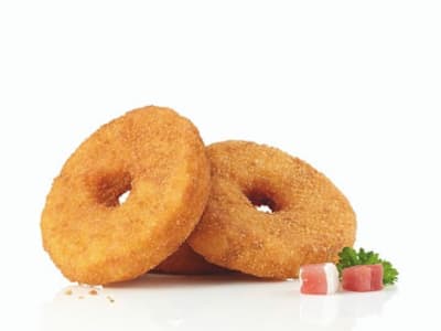 Donuts di pollo e bacon