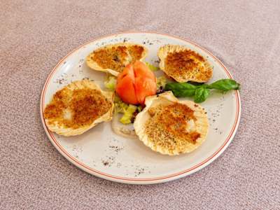 Capesante Gratinate