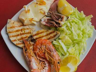 Tris di Pesce tutto grigliato