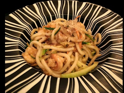 Yaki Udon con Misto Mare