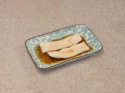 Cannelloni di Riso al Vapore con Gamberi