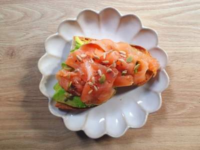 Avocado Toast con Salmone Affumicato