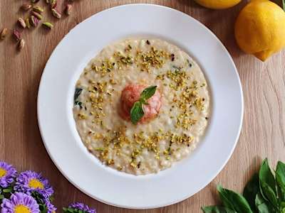 Risotto Limone e Basilico