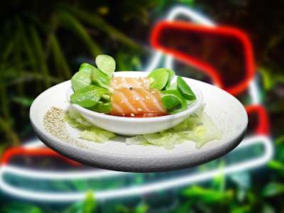Salmon Roll Salad