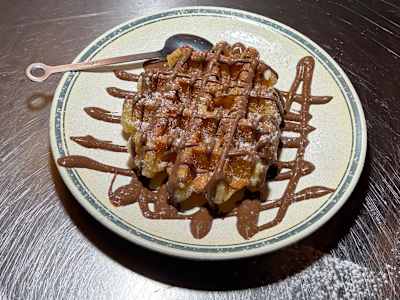 Waffle Con Nutella