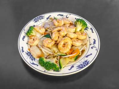 Gamberi con Verdure