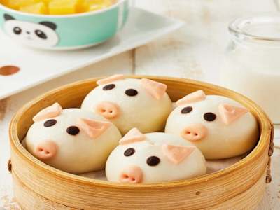 Bao Maialino con crema 2pz-280