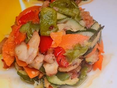 Caponata di polpo