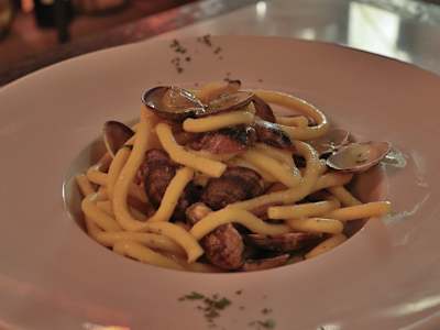 Spaghetti con Le Vongole