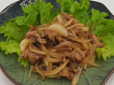 Vitello con Funghi e Bambù