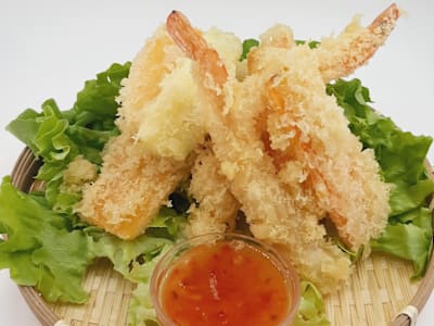 Tempura Mista Verdure e Gamberi